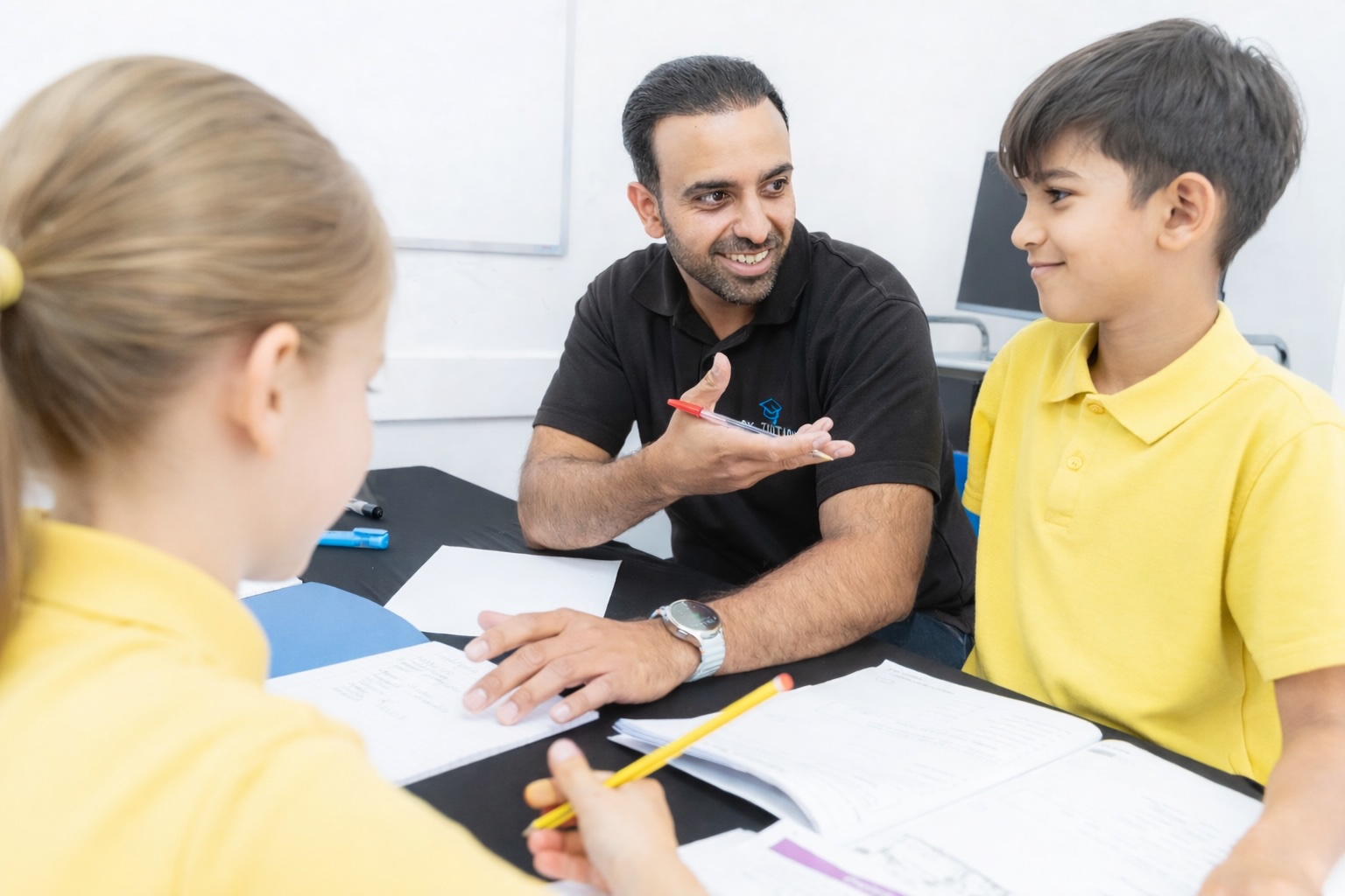 Students learning at GX Tuition