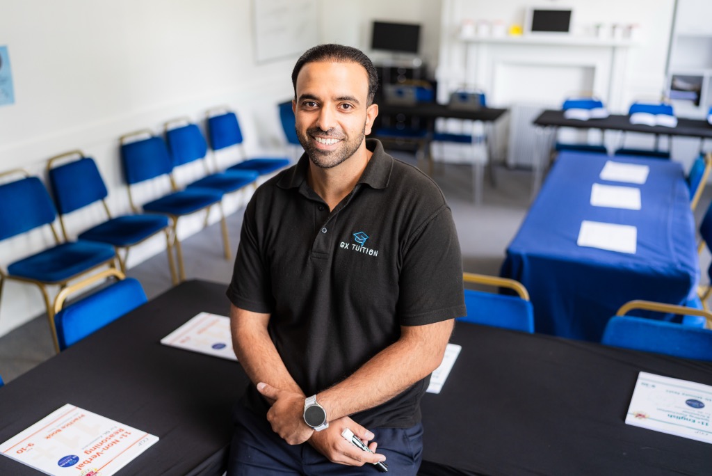 Sanj, founder of GX Tuition