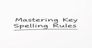 Mastering Key Spelling Rules
